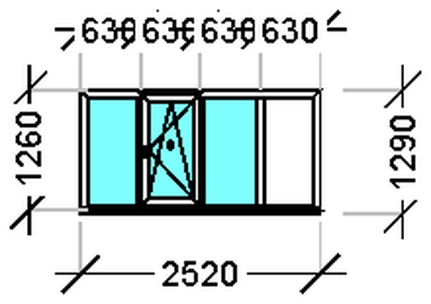 ПластКом КОМФОРТ: Дверь вх ГОСТ отк внутрь (Ламин), Ivaper 70 мм, Дверная фурнитура, 2570х1100, Белы
