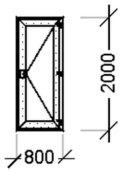 ПластКом СТАНДАРТ: Окно (Ламинация), Ivaper 62 мм, Siegenia Titan, 1350х800, Орегон (9.1192 001-1167